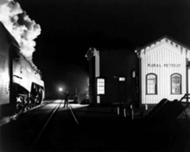 poster for O. Winston Link "The Last Steam Railroad in America"
