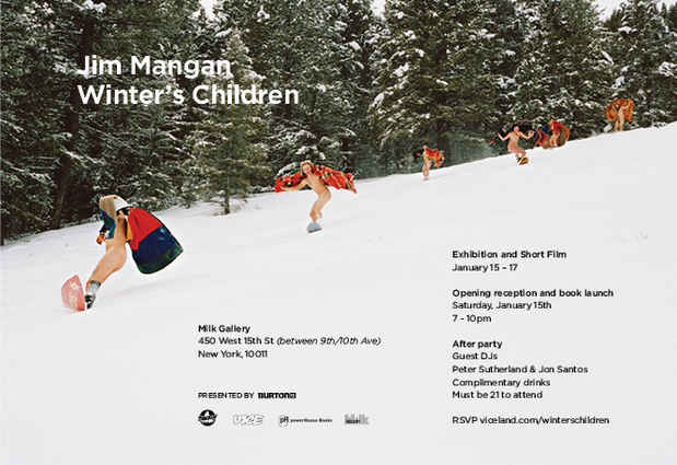 poster for Jim Mangan "Winter’s Children"