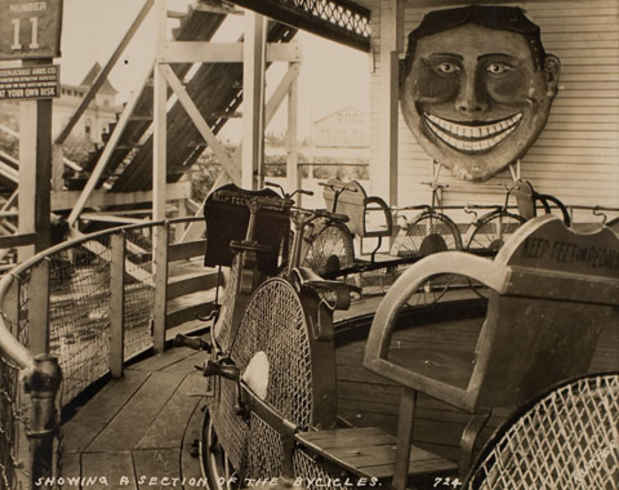poster for "Nickel Empire: Coney Island Photographs 1889-1948" Exhibition
