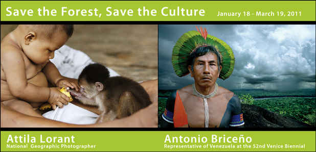 poster for "Save the Forest, Save the Culture" Exhibition