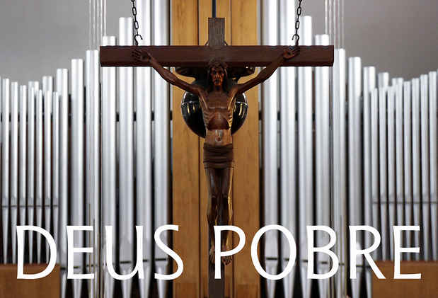 poster for Carlos Motta "Deus Pobre"