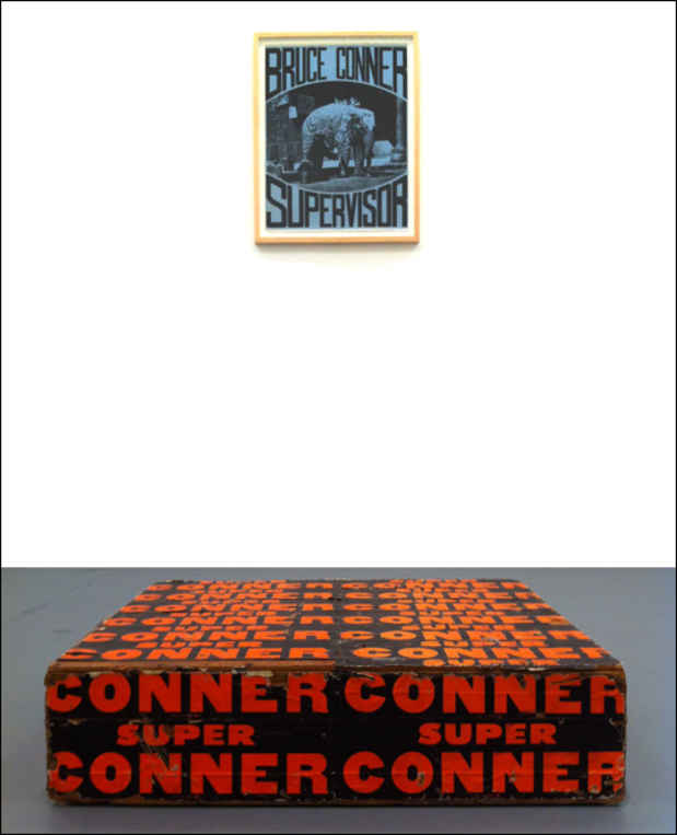 poster for "Bruce Conner for Supervisor" Exhibition