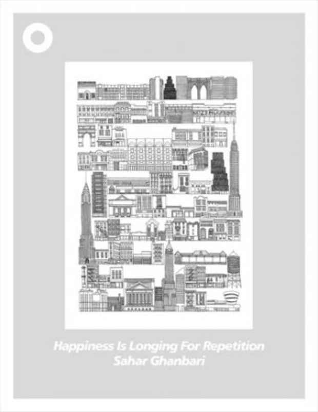 poster for Sahar Ghanbari "Happiness Is Longing For Repetition"