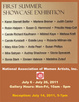 poster for "Summer Showcase" Exhibition