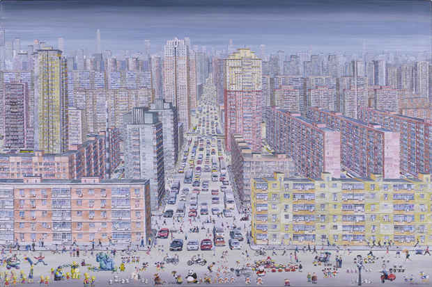 poster for Zhang Gong "Beijing - New York"