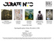 poster for "Curate NYC 2011" Exhibition