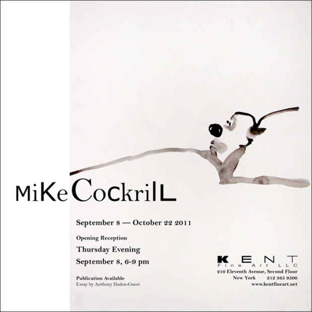 poster for Mike Cockrill Exhibition