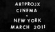 poster for "Artprojx" Cinema