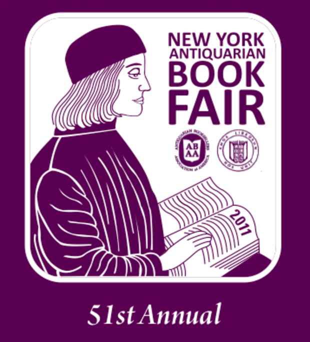 poster for "51st Annual New York Antiquarian Book Fair"
