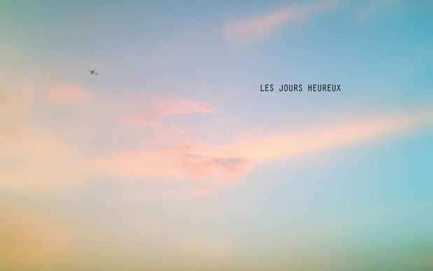 poster for "Les Jours Heureux" Exhibition