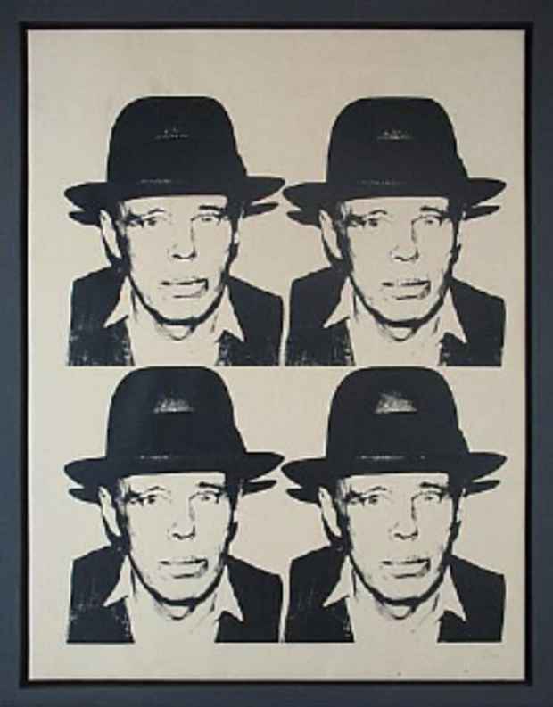 poster for Andy Warhol "Black & White"