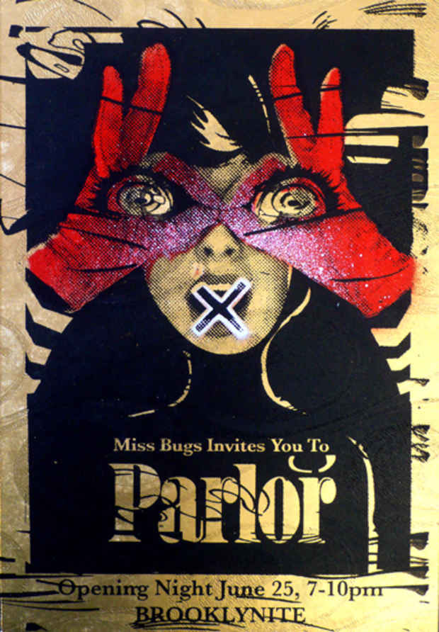 poster for Miss Bugs "Parlour"