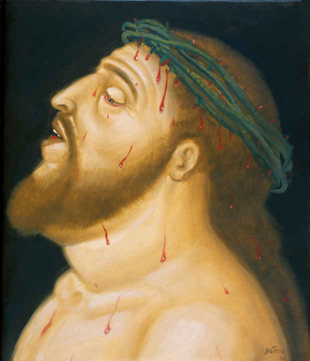 poster for Fernando Botero "Via Crucis The Passion of Christ"