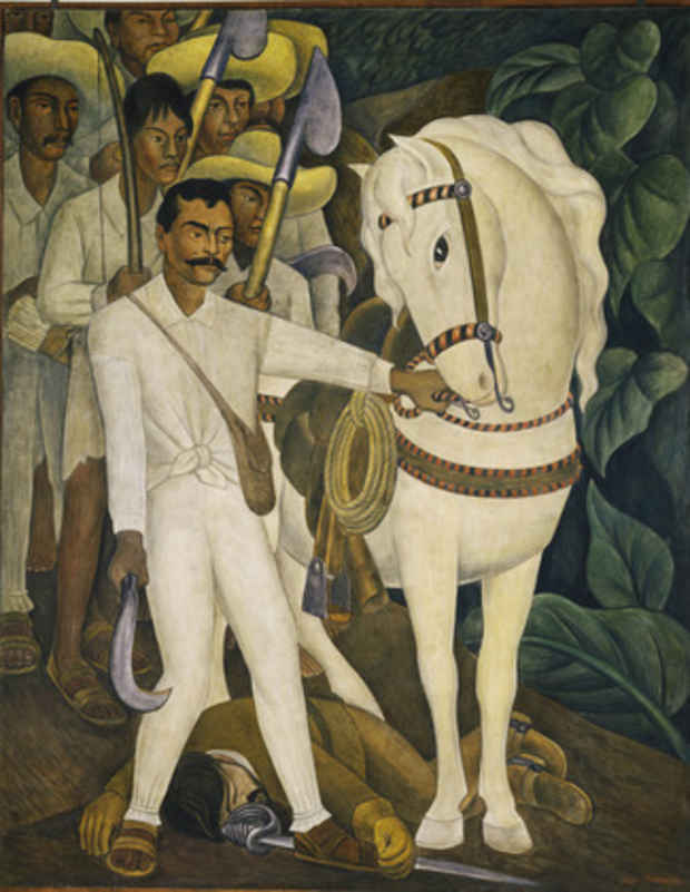 poster for Diego Rivera "Murals for The Museum of Modern Art"