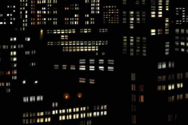 poster for Jorge Colombo "Night Windows"