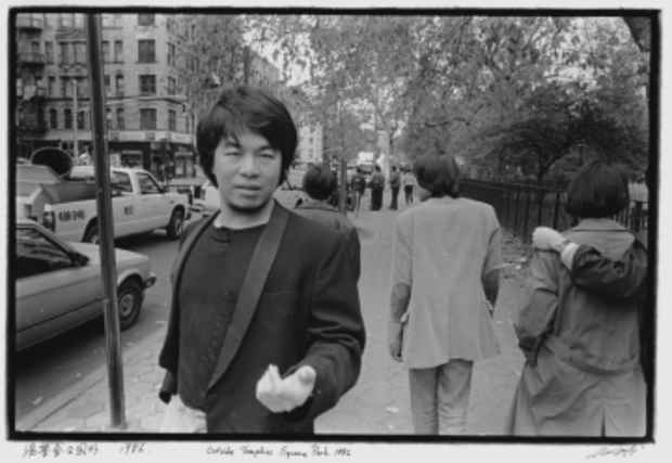 poster for Ai Weiwei "New York Photographs 1983-1993"