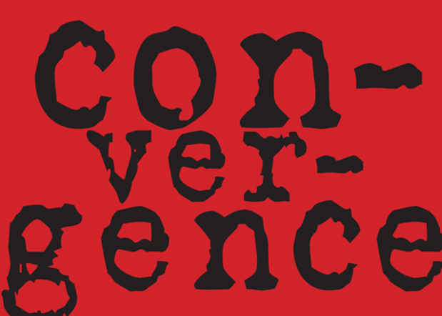 poster for "Convergence" Exhibition