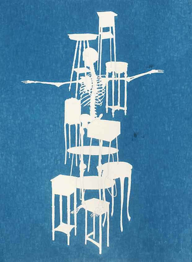 poster for Martin Kersels "Charms, Stacks & Flotsam"