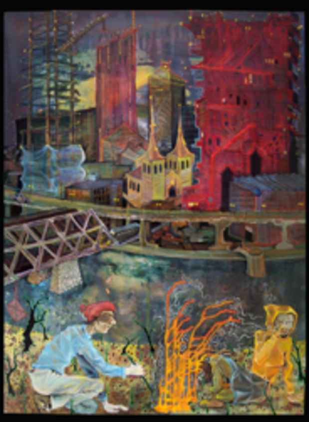 poster for "New Orleans in New York" Exhibition