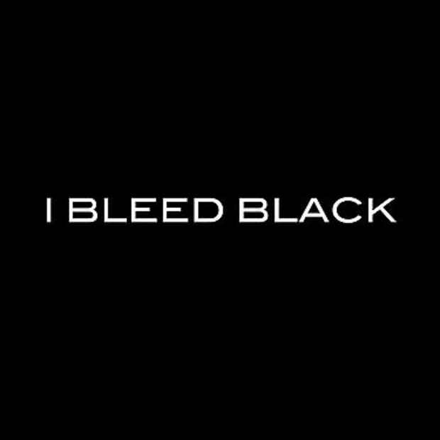 poster for "I Bleed Black" Exhibition
