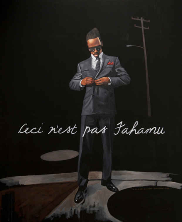 poster for Fahamu Pecou "ART HISTORY neXt"