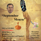 poster for "September Mourn" Exhibition
