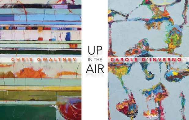 poster for "Up in the Air" Exhibition