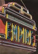 poster for Robert Cottingham "Empire"