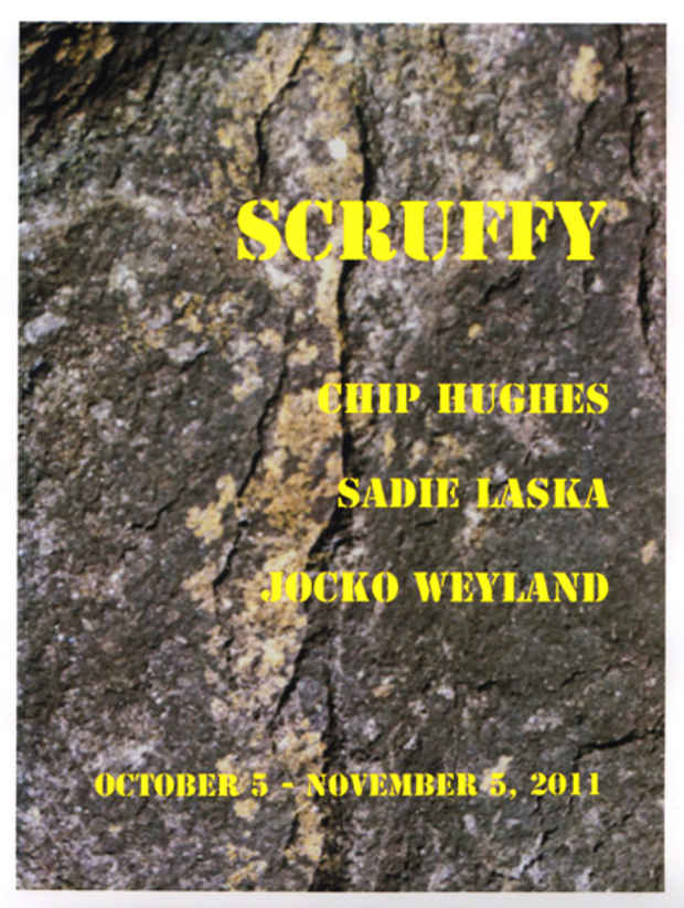 poster for "Scruffy" Exhibition