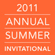 poster for "2011 Annual Summer Invitational" Exhibition