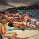 poster for Eric Fischl "Early Paintings" 