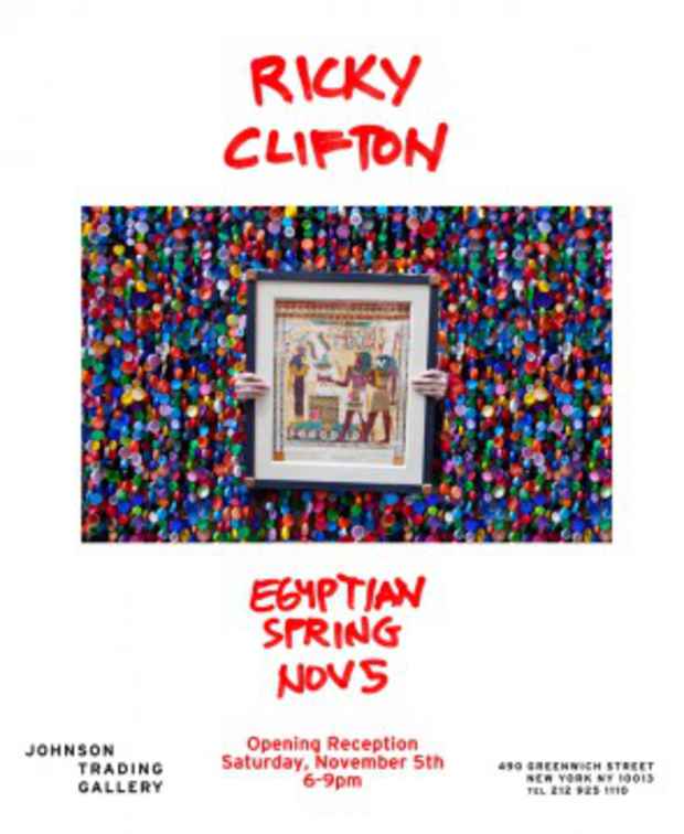 poster for Ricky Clifton "Egyptian Spring"