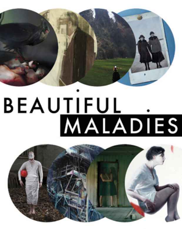 poster for "Beautiful Maladies" Exhibition