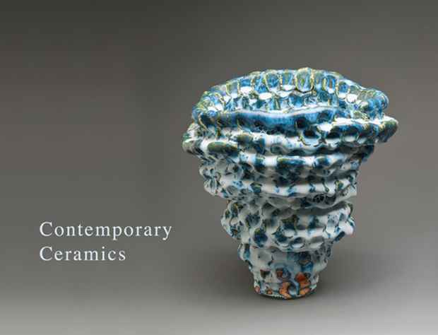 poster for "Contemporary Ceramics" Exhibition
