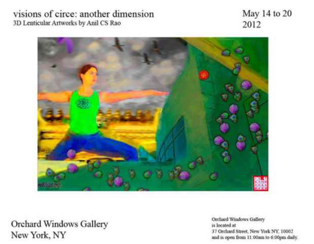 poster for "visions of circe: another dimension" Exhibition