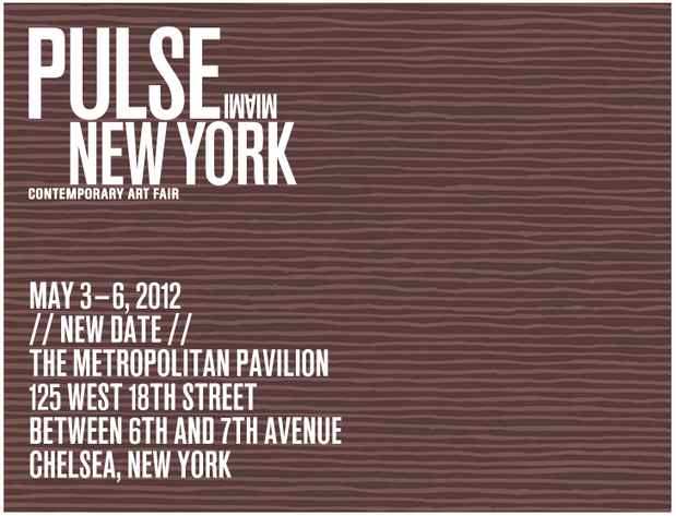 poster for "Pulse New York 2012" Art Fair