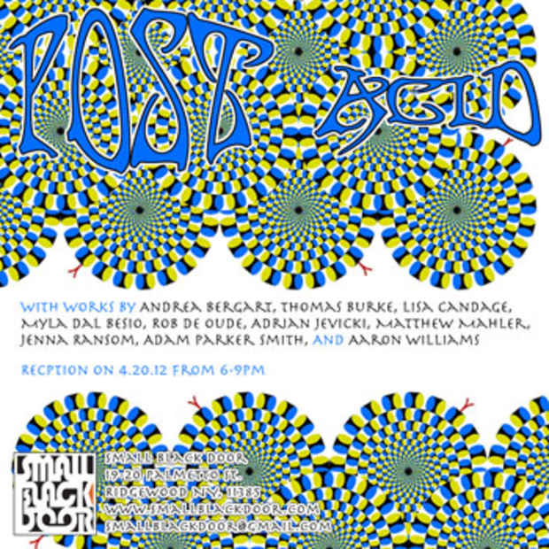 poster for “Post Acid” Exhibition