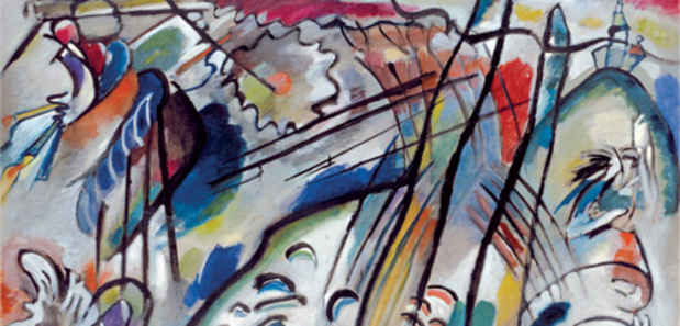 poster for "Kandinsky 1911-1913" Exhibition