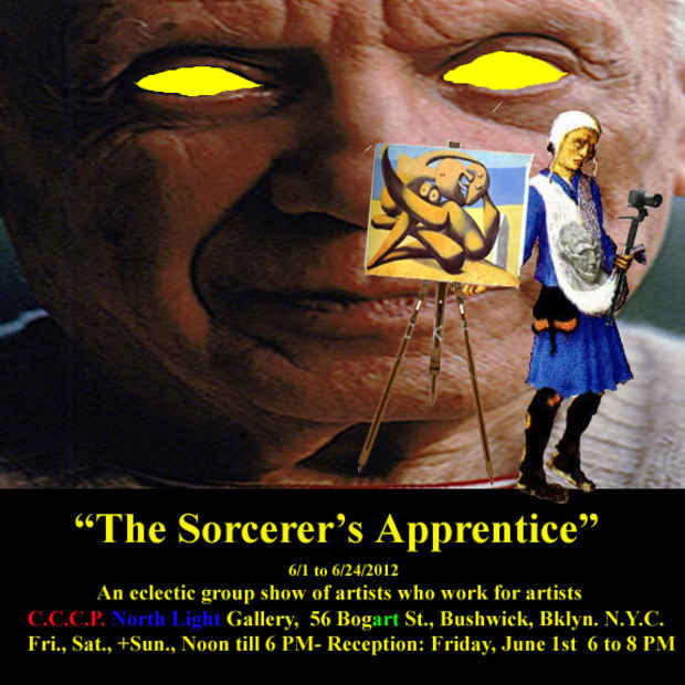 poster for "The Sorcerer's Apprentice" Exhibition