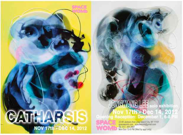 poster for Jongwang Lee "Catharsis"