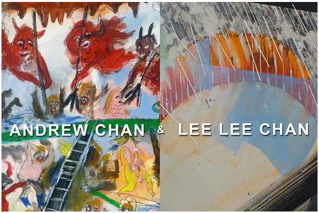 poster for Andrew & Lee Lee Chan Exhibition