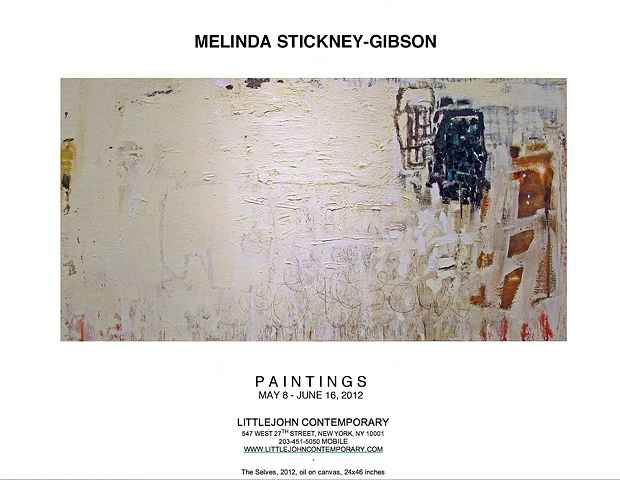 poster for Melinda Stickney-Gibson Exhibition