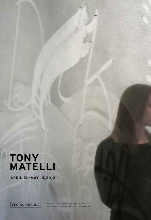 poster for Tony Matelli "Windows, Walls and Mirrors"