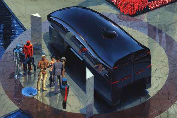 poster for Syd Mead "Future (Perfect)"
