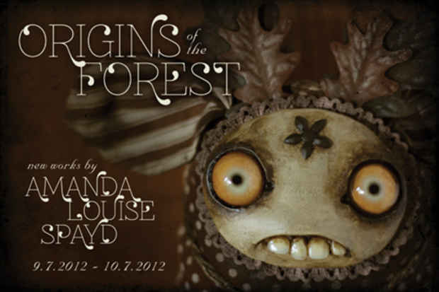 poster for Amanda Louise Spayd "Origins in the Forest"
