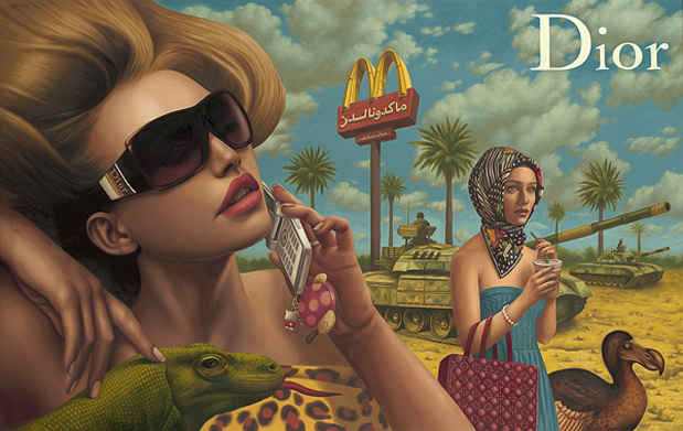 poster for Alex Gross "Product Placement"