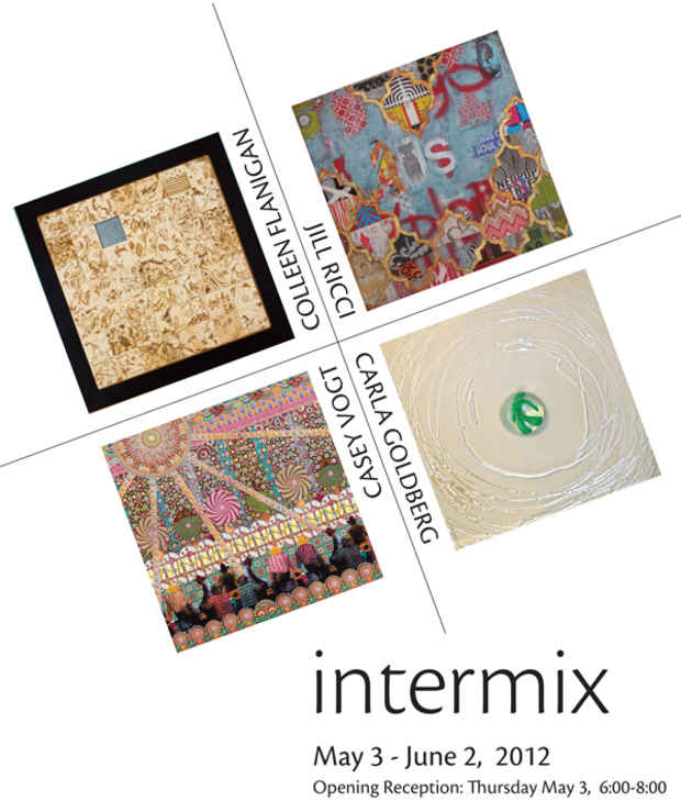 poster for "Intermix" Exhibition