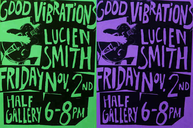 poster for Lucien Smith  "Good Vibrations"