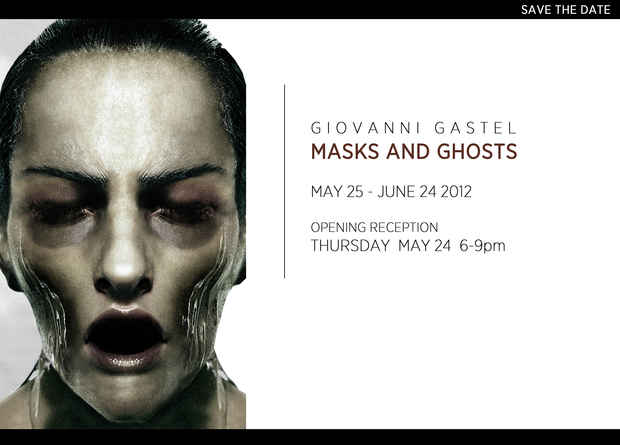 poster for Giovanni Gastel "Masks and Ghosts"