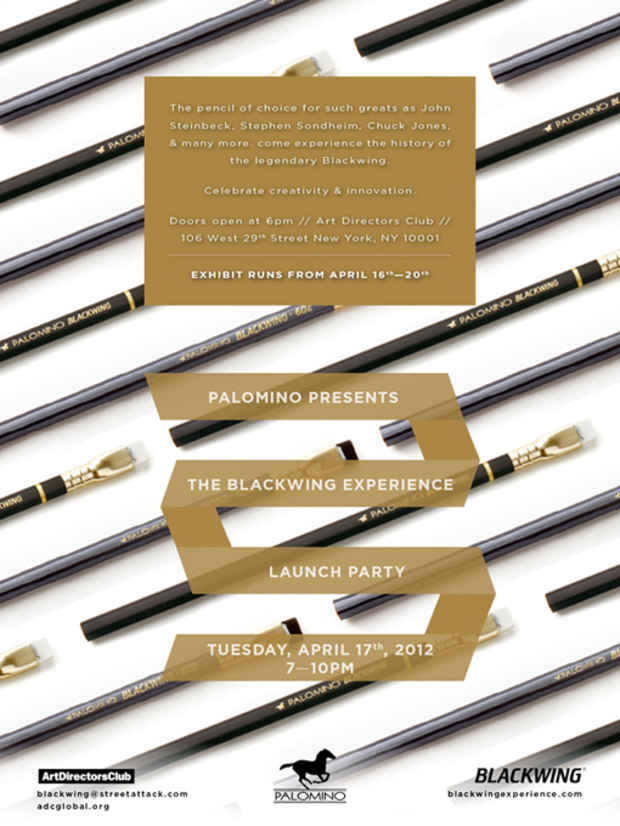 poster for “The Blackwing Experience” Exhibition